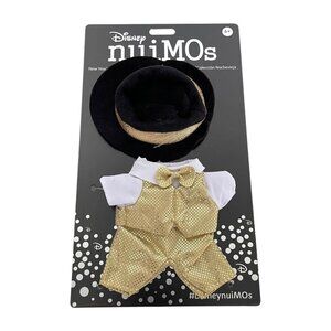 Disney Parks Disney nuiMOs New Years Eve 2022 Outfit Gold Suit Pants Black Hat